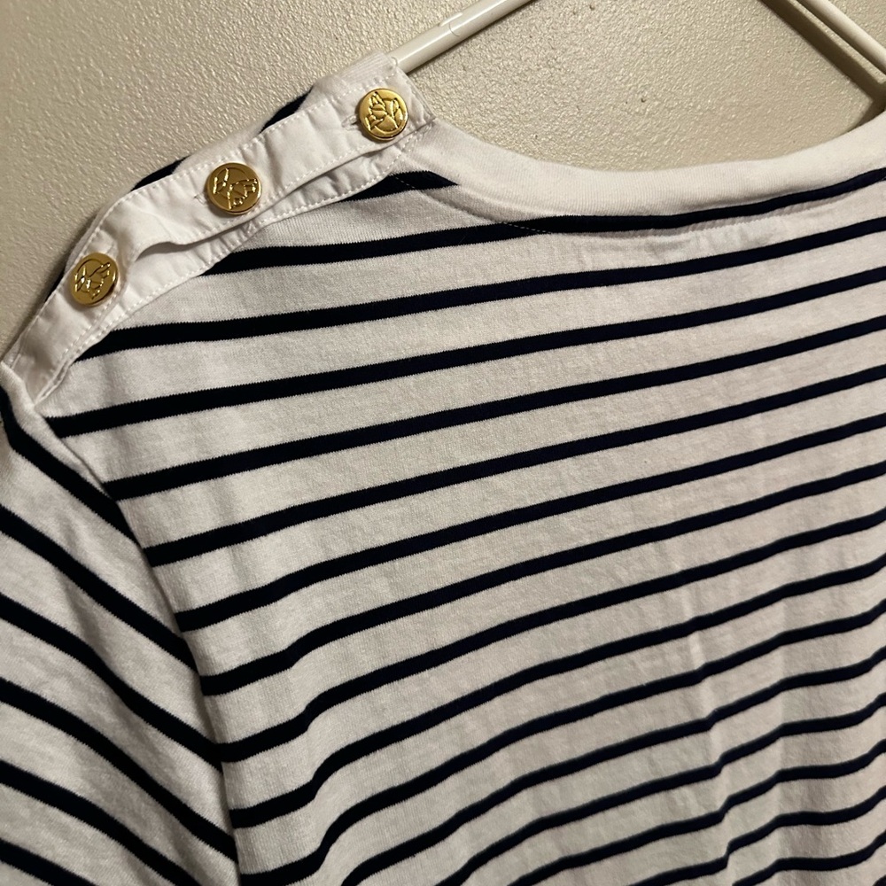 Draper James Tie Waist T-Shirt Dress - Picture 6 of 12